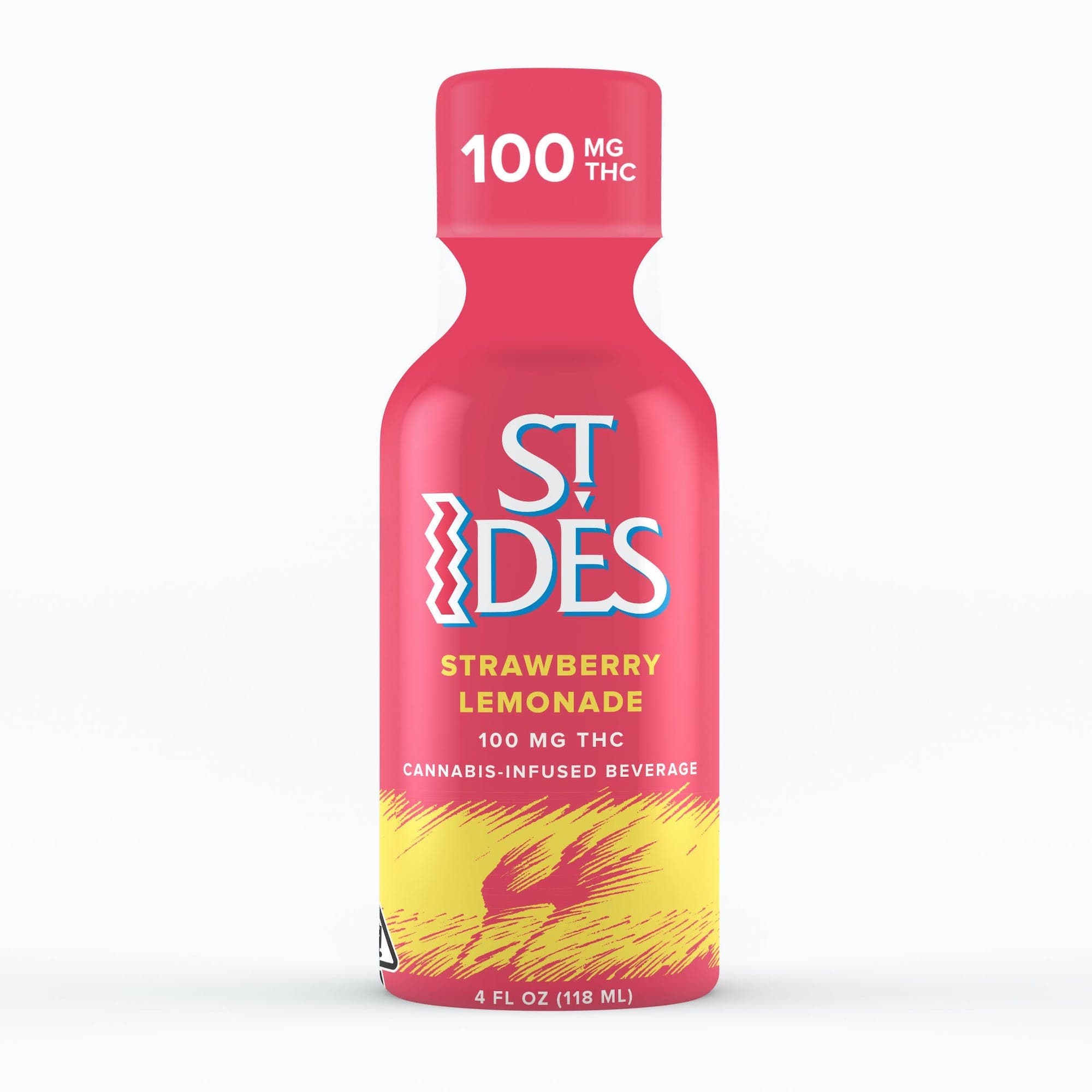 ST. IDES - Strawberry Lemonade 4oz Shot - 100mg - Drink