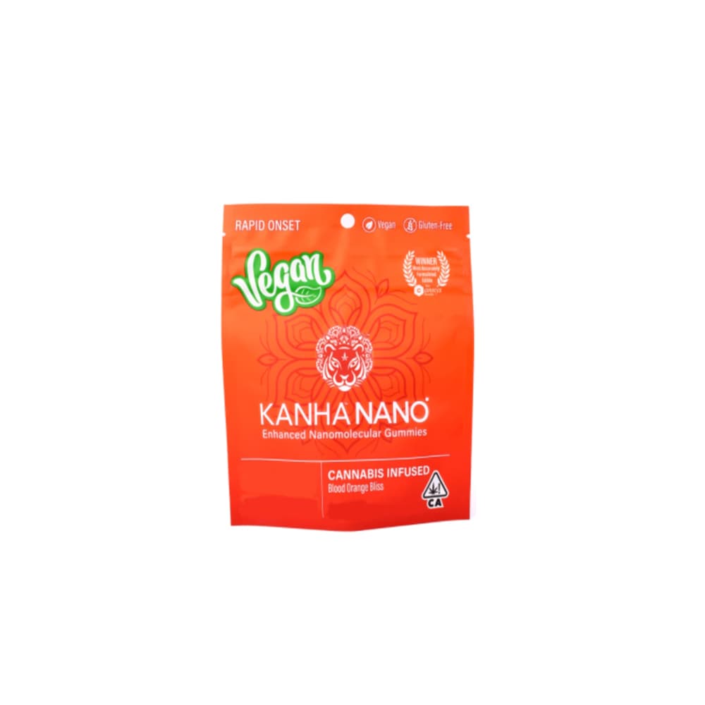 KANHA - Blood Orange Bliss Nano Gummies - 100mg - Edible