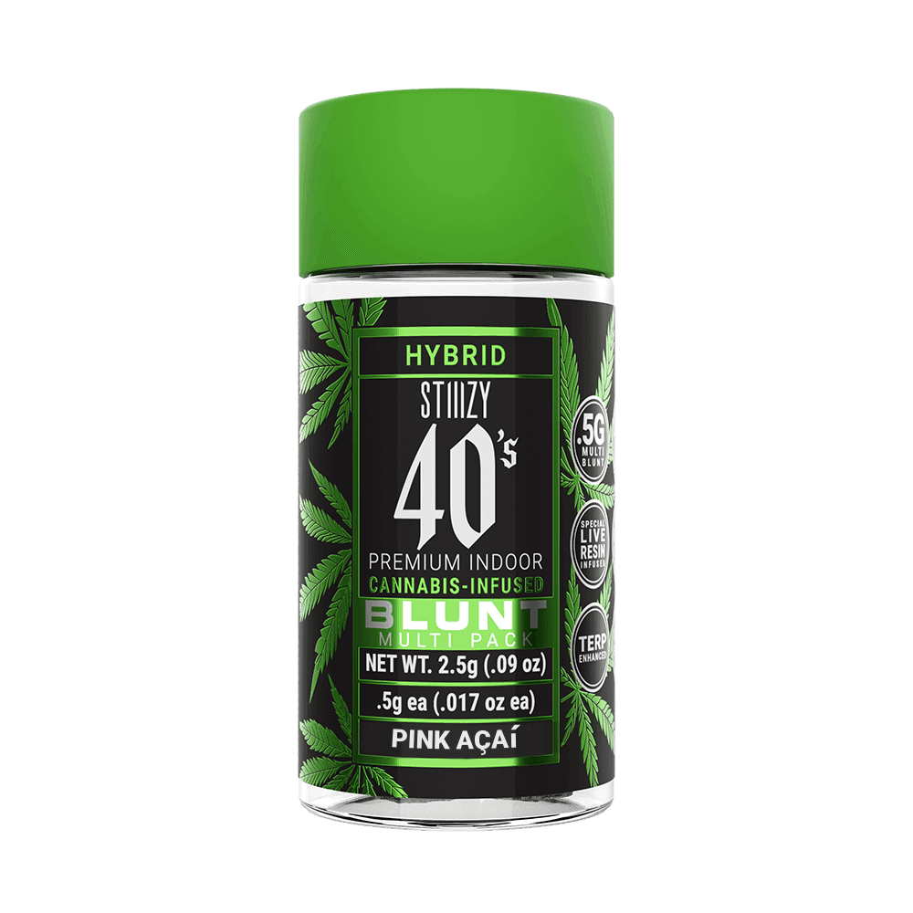 STIIIZY - Pink Acai Infused 40's Mini Blunts 5pk - 2.5g - Preroll
