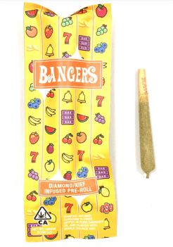 BANGERS - Pineapple OG Infused - 1.2g - Preroll