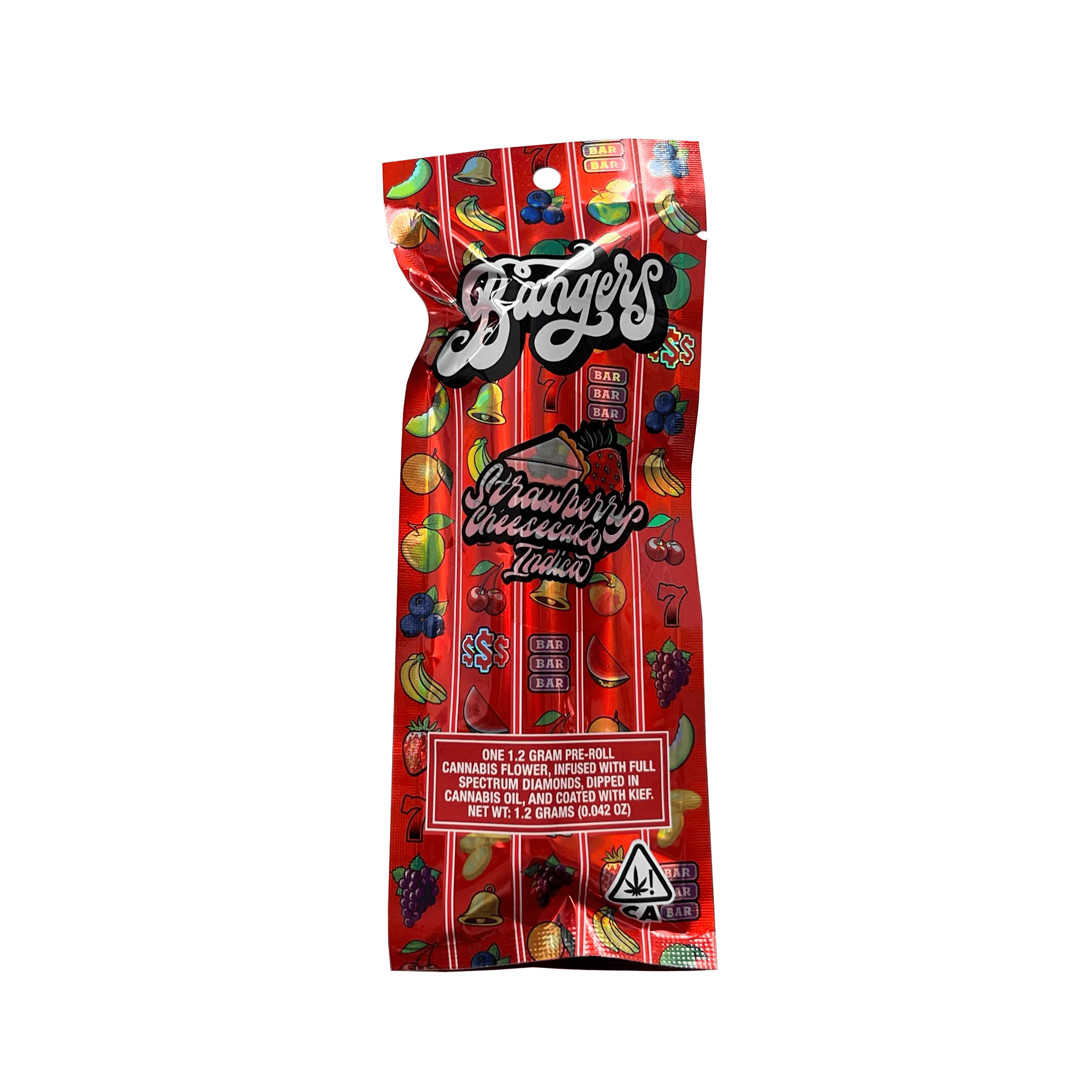BANGERS - Strawberry Cheesecake Infused - 1.2g - Preroll