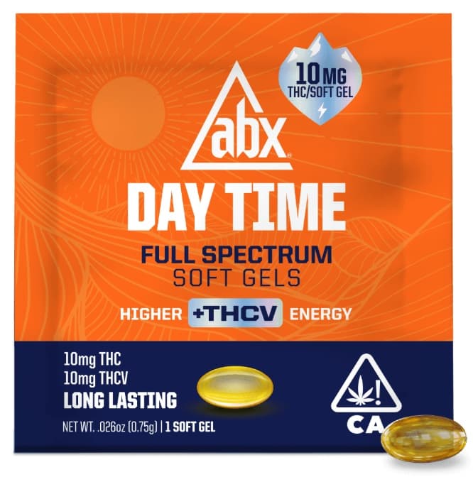 ABX - Day Time THC + THCV Soft Gel 1ct - 10mg - Capsule/Tablet
