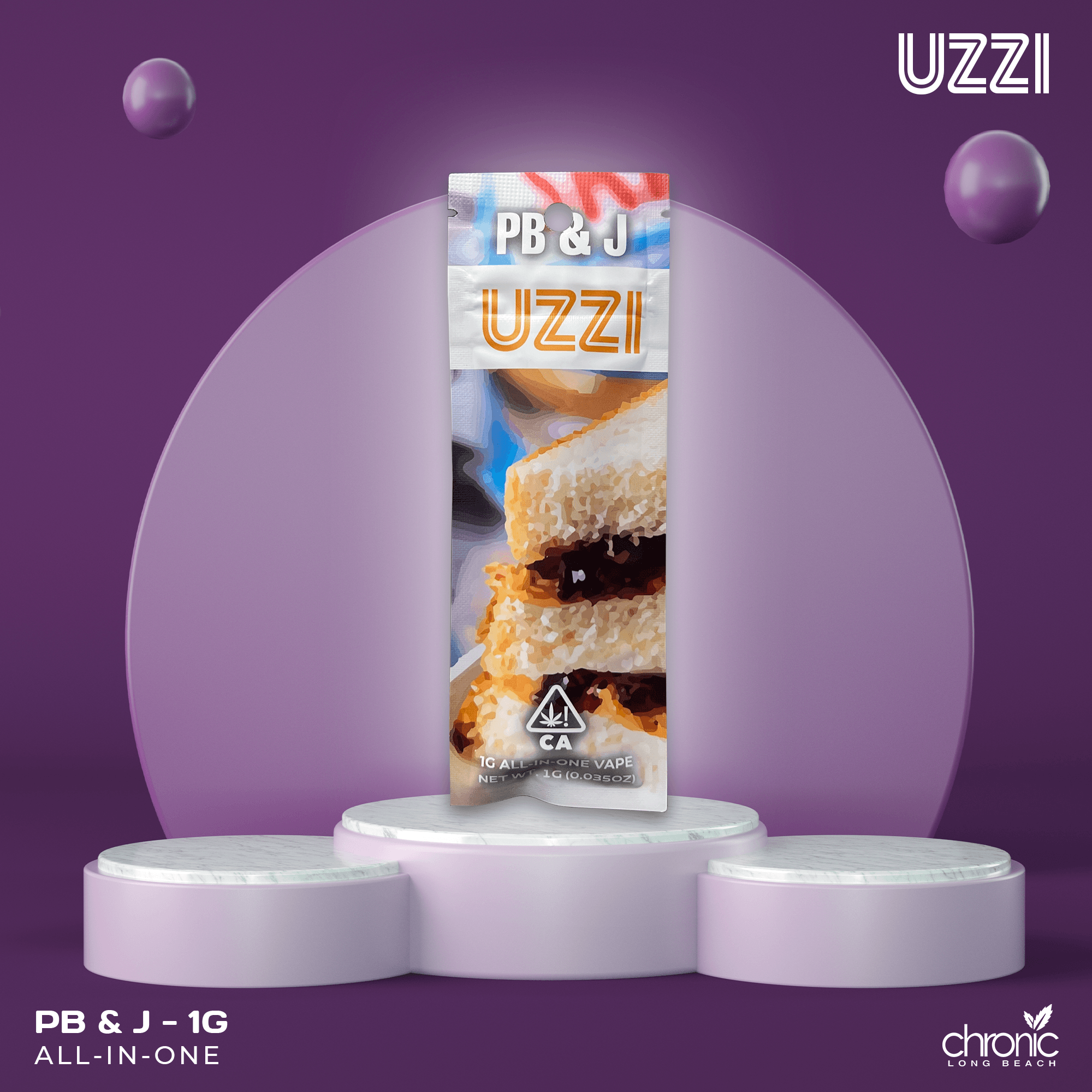 UZZI - PB&J All-In-One - 1g - Vape