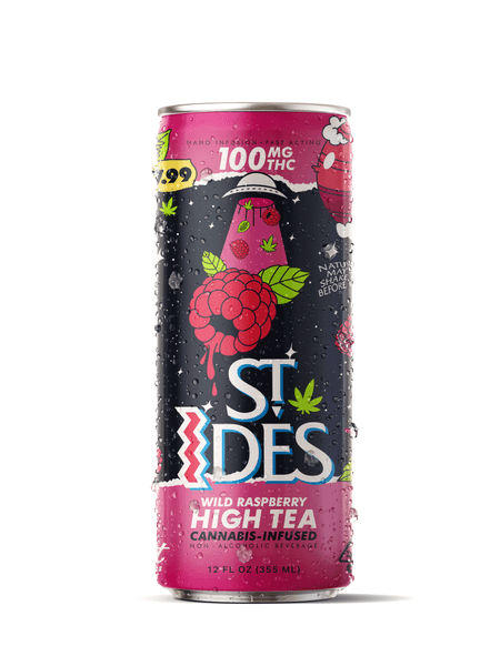 ST. IDES - Wild Raspberry High Tea - 100mg - Drink