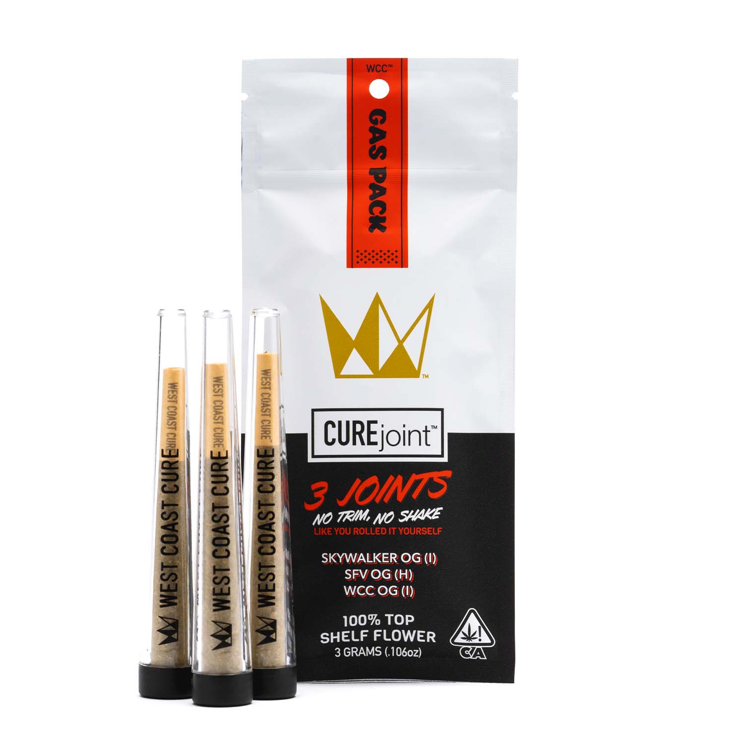 WEST COAST CURE - Gas Pack - 3g - Preroll