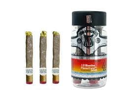 EL BLUNTO - Strawnana Frost Platinum Diamond Bluntito 3 Pack - 2.55g - Preroll
