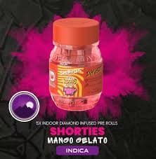 BODEGA BOYZ - Mango Gelato Infused Shorties 5pk - 3.5g - Preroll