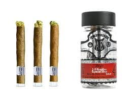 EL BLUNTO - Rojo Silver Hash Bluntito 3 Pack - 2.55g - Preroll