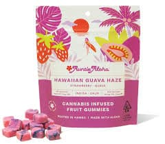 AUNTIE ALOHA - Hawaiian Guava Haze - 100mg - Edible