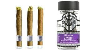 EL BLUNTO - Morado Silver Hash Bluntito 3 Pack - 2.55g - Preroll