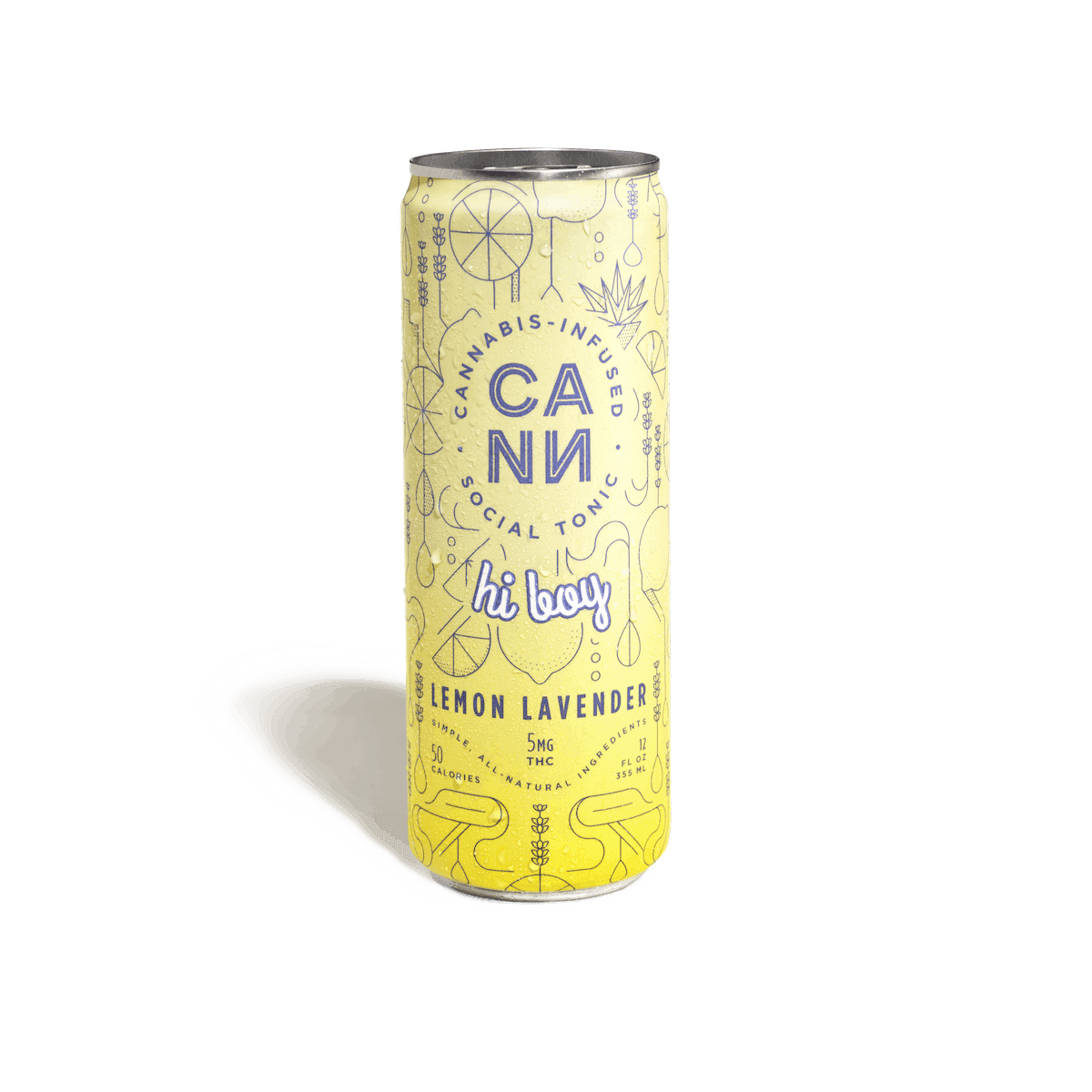 CANN - Lemon Lavender Hi Boy 4pk - 20mg - Drink