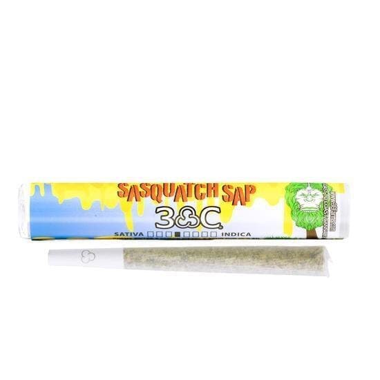 3C FARMS - Sasquatch Sap - 1g - Preroll