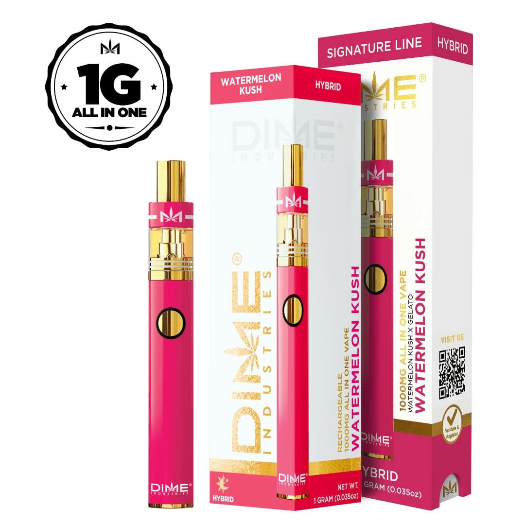 DIME INDUSTRIES - Watermelon Kush All-In-One - 1g - Vape