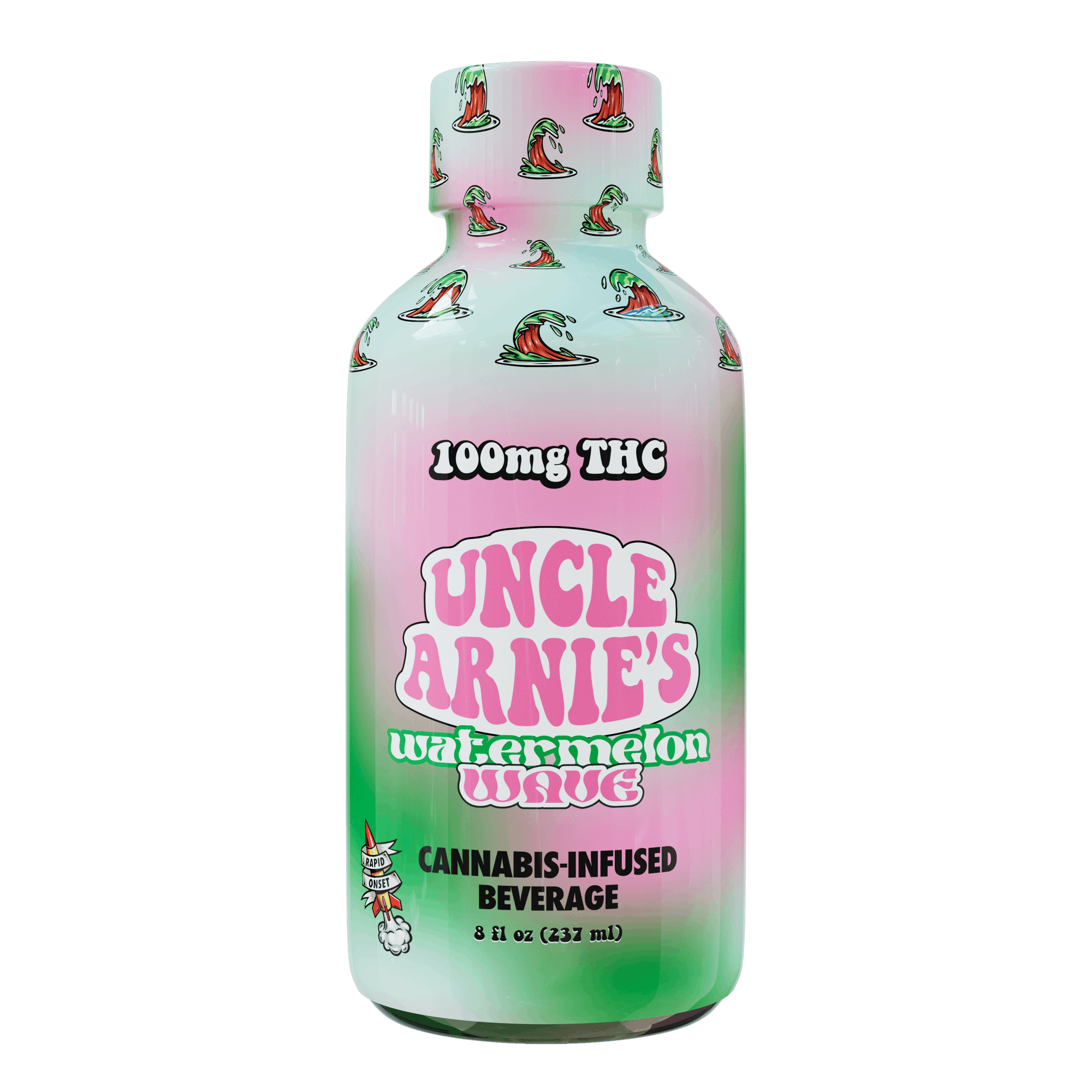 UNCLE ARNIE'S - Watermelon Wave - 100mg - Drink