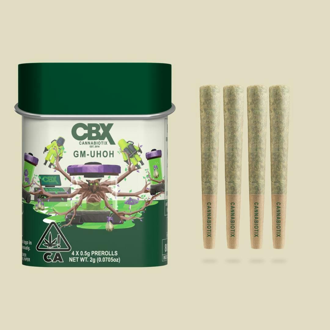 CANNABIOTIX - GM-UHOH 4pk - 2g - Preroll