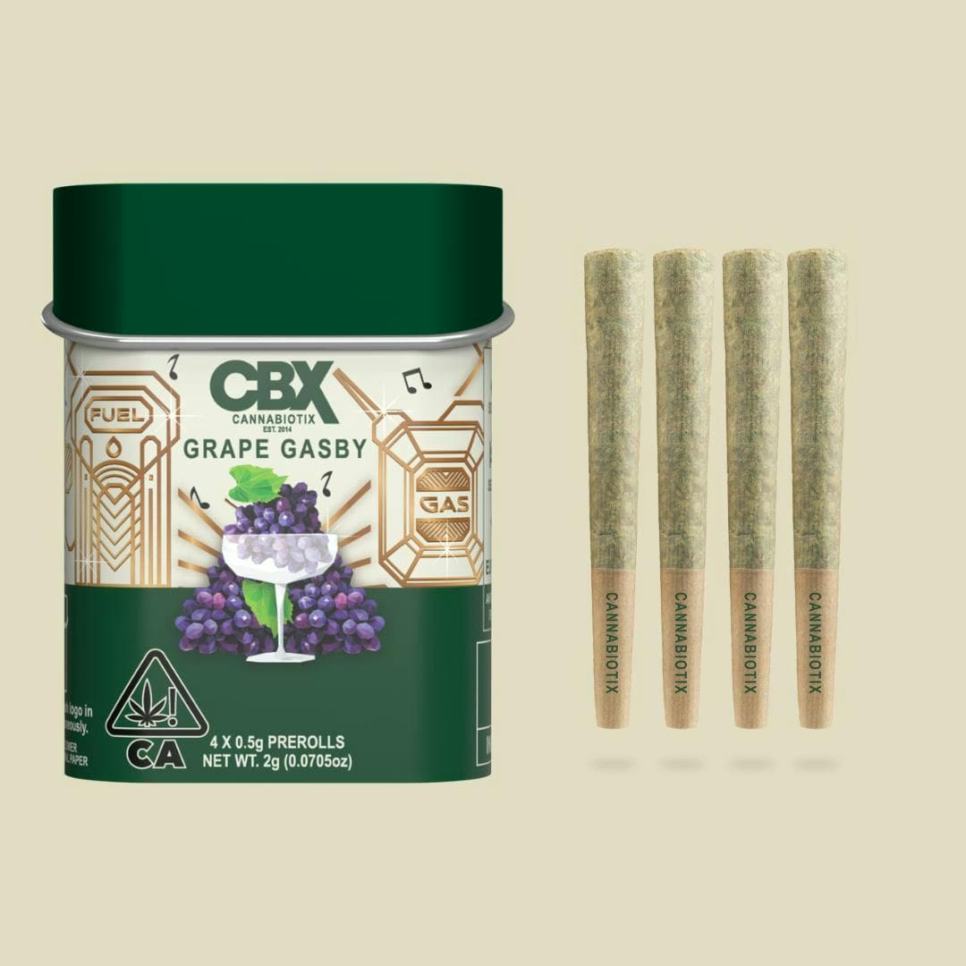 CANNABIOTIX - Grape Gasby 4pk - 2g - Preroll